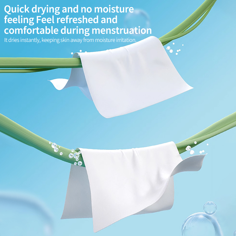 Intimate cleansing sanitary wipes