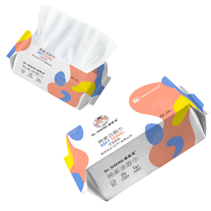 Pulling  Soft Cotton Facial Towels